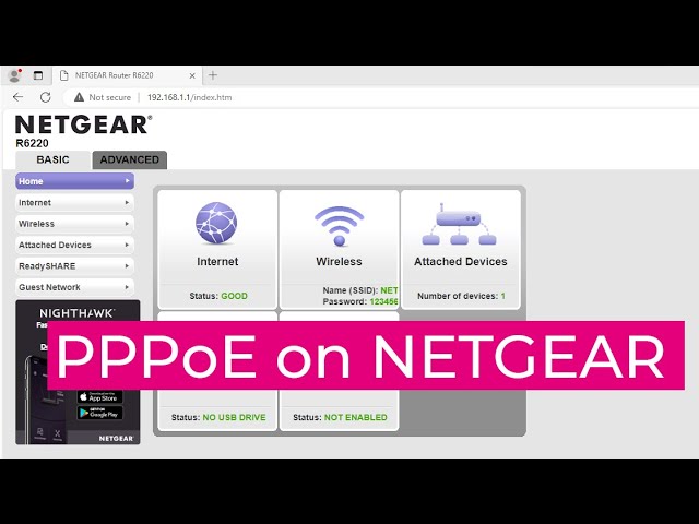 How to set up a PPPoE connection on NETGEAR