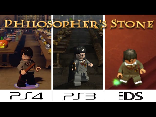 Comparing Every Version of LEGO Harry Potter Part 1: The Philosopher's Stone | FLANDREW