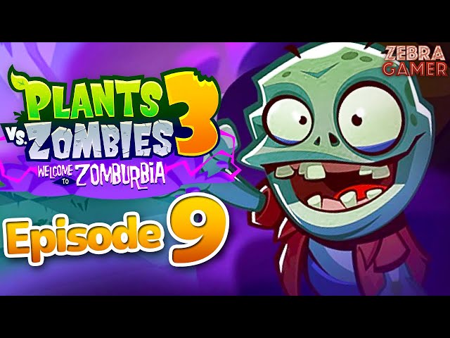 Plants vs. Zombies 3: Welcome to Zomburbia Gameplay Walkthrough Part 9 - Night Time Levels!