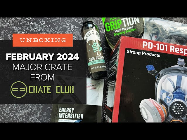 Don't Hold Your Breath! - Unboxing the Crate Club Major Crate: February 2024