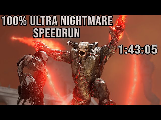 1:43:05 - Doom Eternal 100% Ultra-Nightmare Restricted