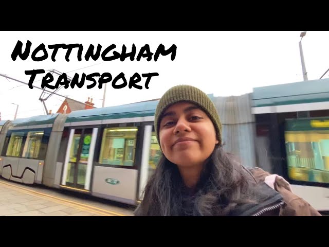 Getting around in Nottingham (UK) for FREE | Public Transport 🚃