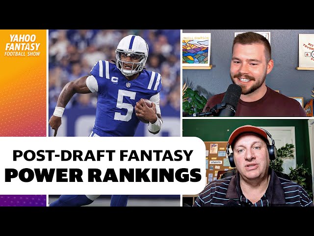 Post-draft NFL fantasy power rankings: Offenses we love, like and want to stay away from