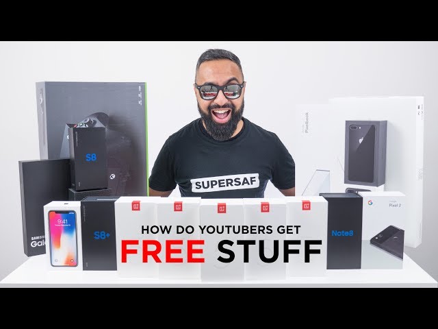 How do YouTubers get FREE STUFF?