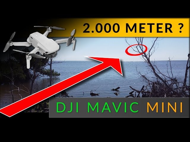 DJI Mavic MINI: 2000m Range & FlightTime Test [ CE / Engl. Subtitle ]