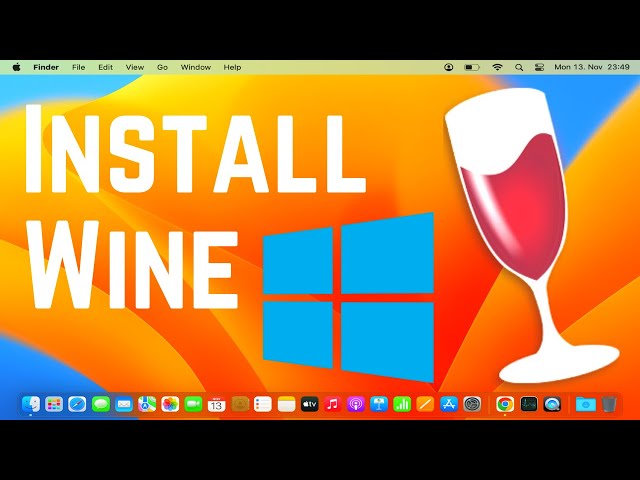 How to Install and Use Wine on MacOS | Run Windows Applications on Mac (2024)