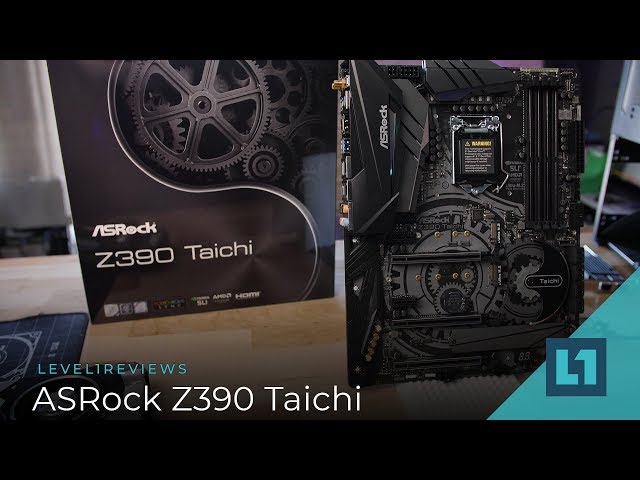 ASRock Z390 Taichi Motherboard Review + Linux Test