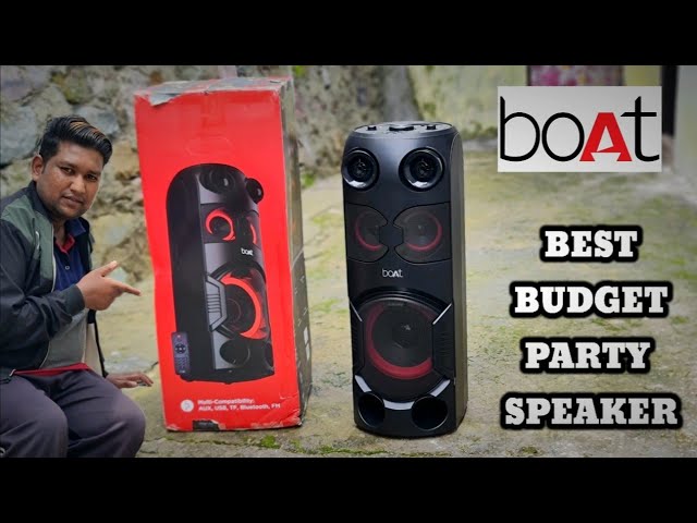 Boat PartyPal 200/208 Party Speaker⚡️UNBOXING REVIEW⚡️70w | 7 Hours Battery Backup | Only 6999rs