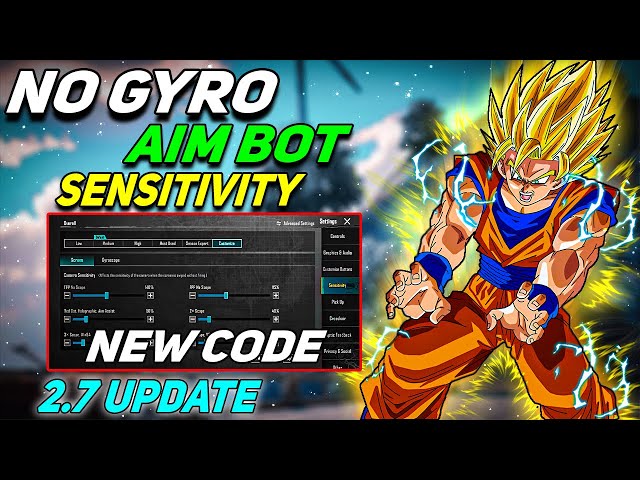 NO GYRO🔥 OP Sensitivity Settings Zero RECOIL For Any Device 😱| Update 2.7 PUBG Mobile & BGMI