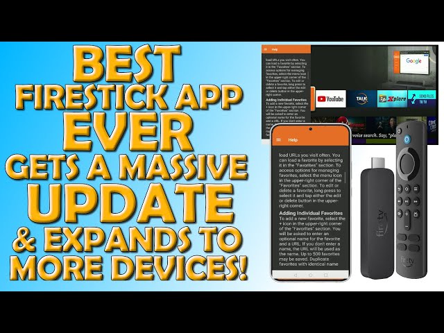 🟠 Best Firestick App Ever Gets Massive Update and Expands To More Devices! 🟠