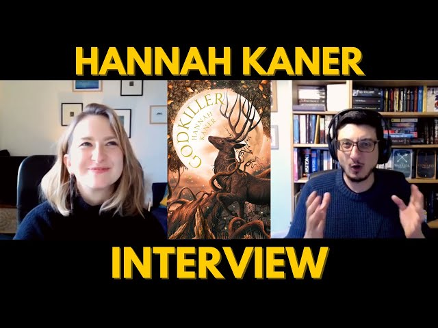 Author Interview with Hannah Kaner - Godkiller