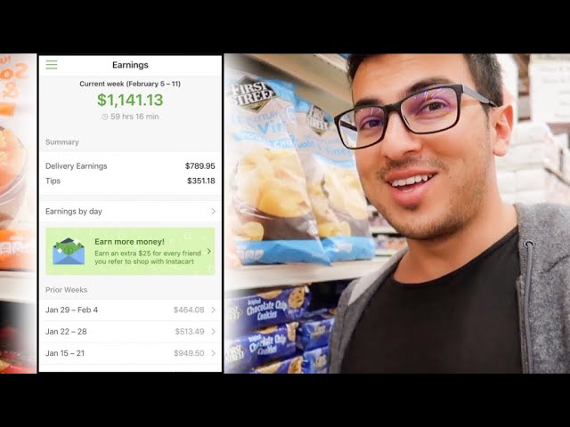 Instacart Shopper: Day In The Life (How Much Money I Made)