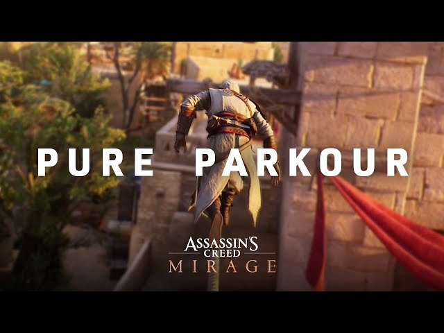 10 Minutes of PURE PARKOUR - Assassin's Creed Mirage Gameplay