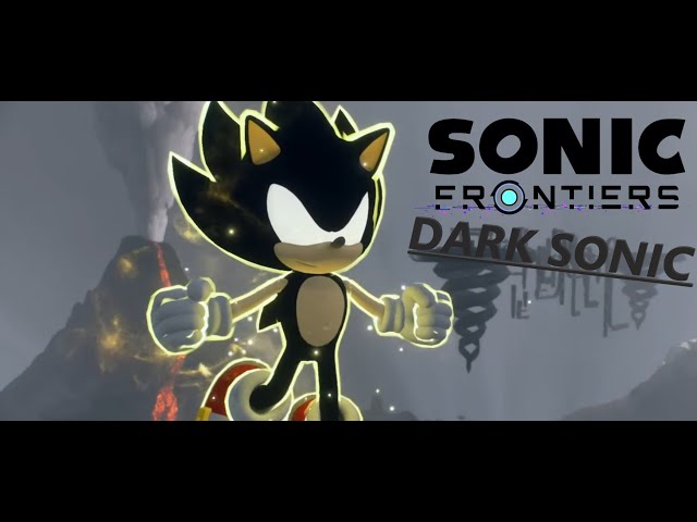 Sonic Frontiers gameplay 4k - Dark Sonic (Mod) Vs Knight Boss (hard mode)
