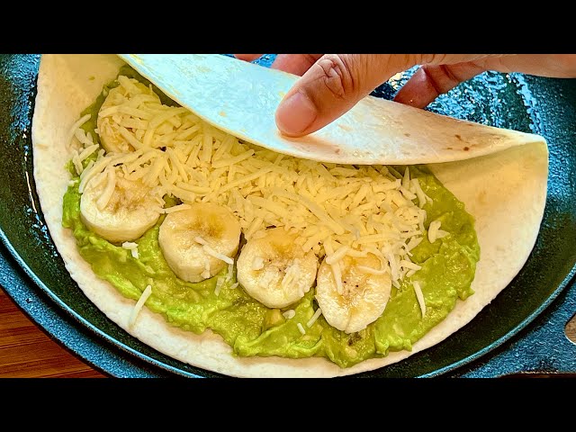 Only 4 Ingredients | 5 Minute Recipe | Better than Taco Bell｜Healthy and delicious