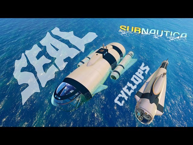 Awesome NEW Subnautica SUBMARINE Mod Is In Development! (SEAL)