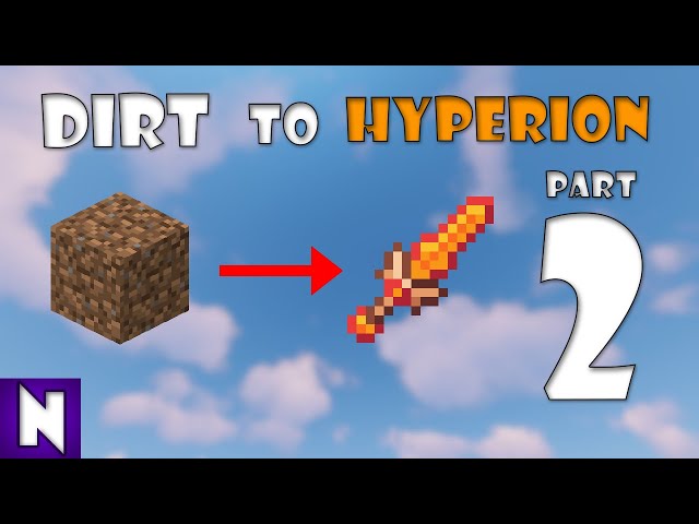 Hypixel Skyblock - Trading from NOTHING to a Hyperion [2]