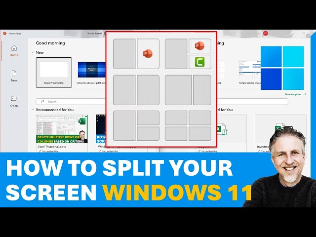 How to Split Screen (Snap Layout) in Windows 11 | Split Screen Shortcut Key