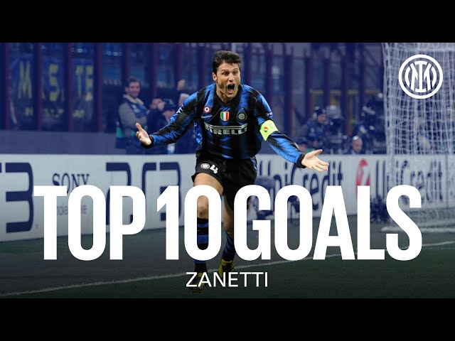 TOP 10 GOALS | ZANETTI ⚫🔵