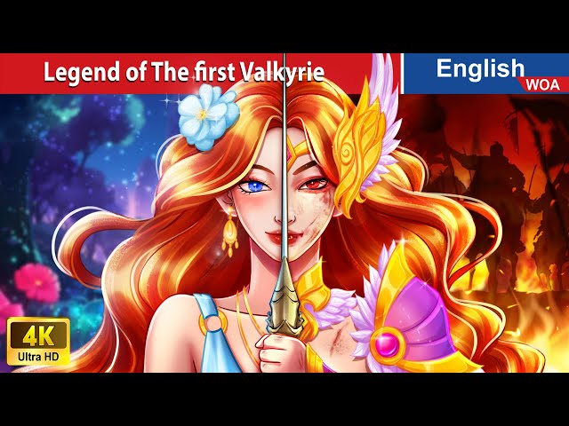 Legend of The first Valkyrie 🦄 Bedtime Stories 🌛 Fairy Tales in English @WOAFairyTalesEnglish