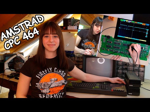 I fixed an Amstrad CPC 464