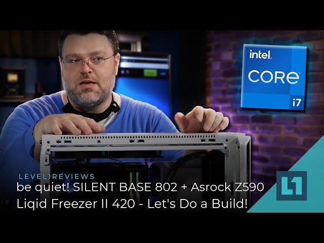 Thinsanity Build: be quiet! SILENT BASE 802 + Asrock Z590/Liqid Freezer II 420