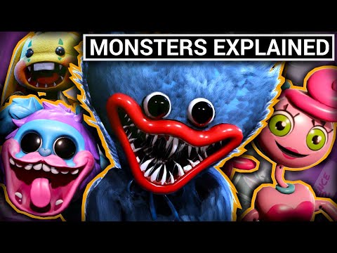 All Monsters in Poppy Playtime: Chapter 1 & 2 Explained