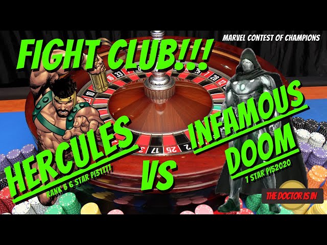 MCOC Fight Club HERCULES Clubs This Bum!!!