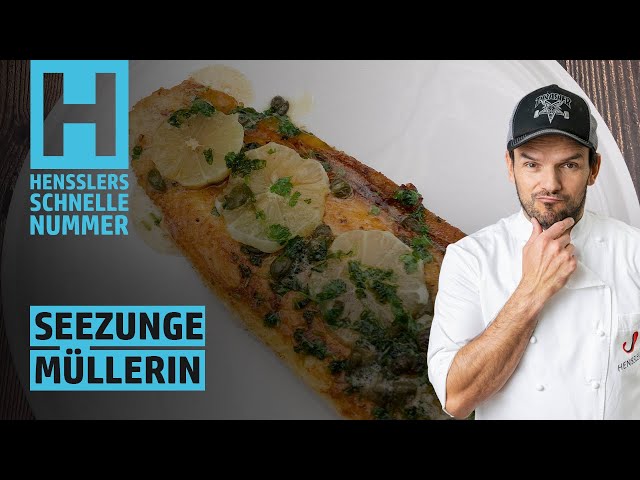 Schnelles Seezunge Müllerin Rezept von Steffen Henssler