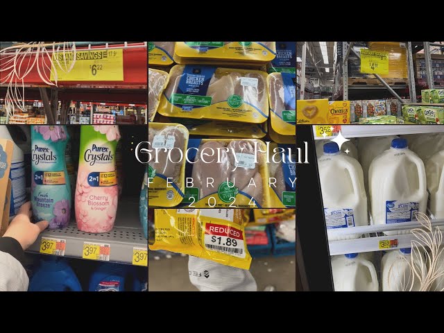 The First Grocery Haul Of February 2024 | Shop With Me
