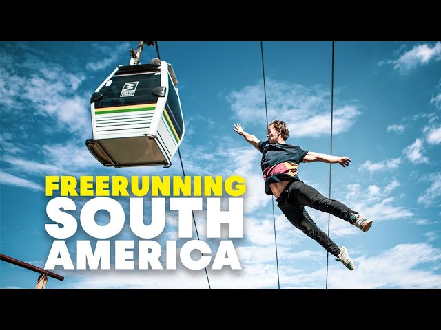 South America's Craziest Freerunning Locations w/ Jason Paul, Pasha Petkuns & Dimitris Kyrsanidis