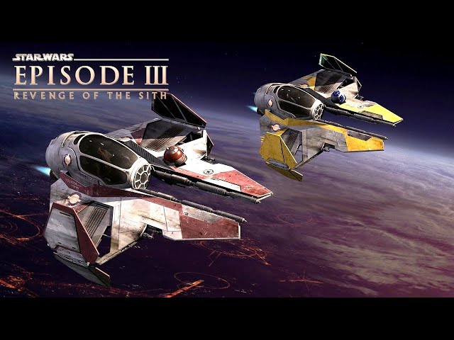 The Battle of Coruscant Space Battle (Part 1) [4K HDR] - Star Wars: Revenge of the Sith