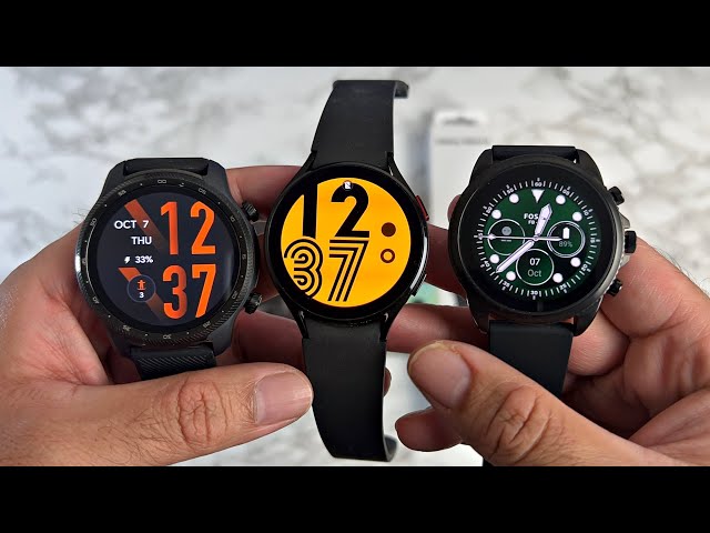 TicWatch Pro 3 ULTRA vs Galaxy Watch 4 vs Fossil GEN 6 - Best WearOS Smartwatch 2021 - Which to Buy?