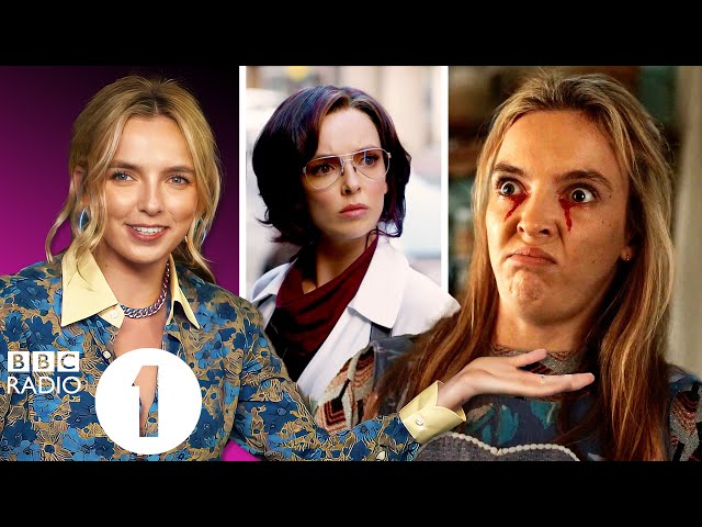 "Must be the crazy eyes!" Jodie Comer on Free Guy and Killing Eve Season 4.