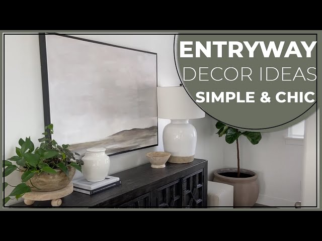 Simple Entryway Decorating Ideas 2022 || Entryway Home Decor || Small Entryway Decorating Ideas