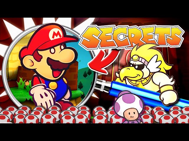 The SECRETS of Paper Mario: The Thousand Year Door's Remake - ANALYSIS