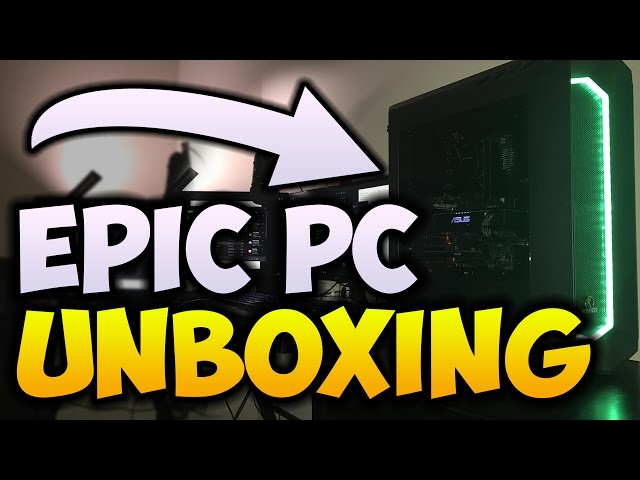 UNBOXING MY NEW GAMING PC! (IRONSIDE GAMING PC GIVEAWAY)