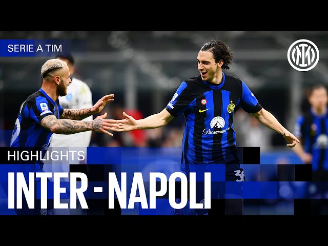 DARMIAN BAGS IT ⚽ | INTER 1-1 NAPOLI | HIGHLIGHTS | SERIE A 23/24 ⚫🔵🇬🇧