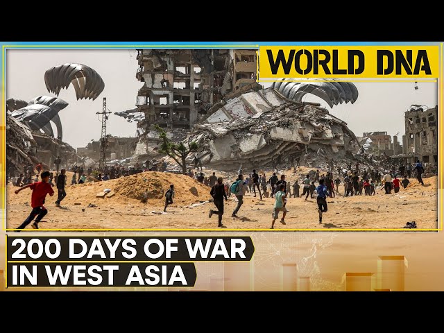 200 days of war in West Asia: Fighting continues, thousands killed | WION World DNA LIVE