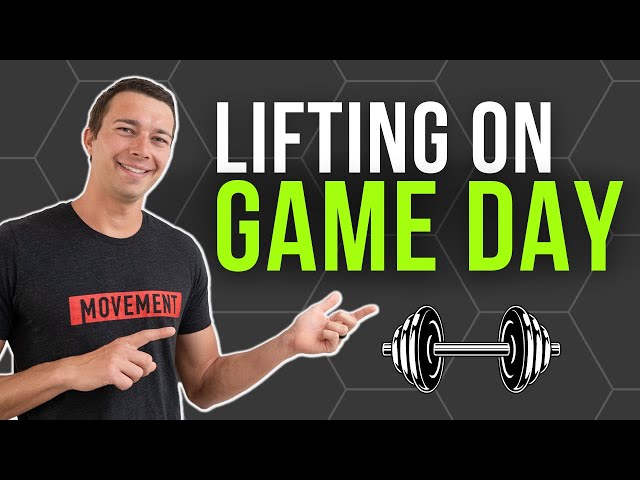 Should You Lift Weights on Game day? | In Season Training for Athletes