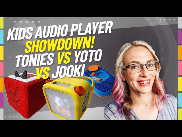 Toniebox vs Yoto Player vs Jooki - Kids Audio Player Showdown