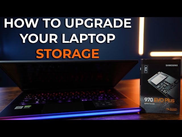 How To Upgrade Your Laptop Storage With A New NVMe SSD Step by Step