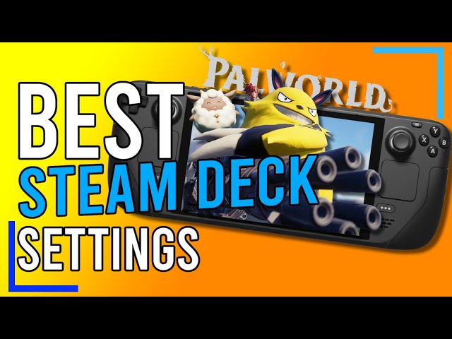 Palworld on Steam Deck: Best Settings and Performance