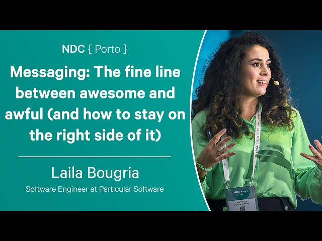 Messaging: The fine line between awesome and awful - Laila Bougria