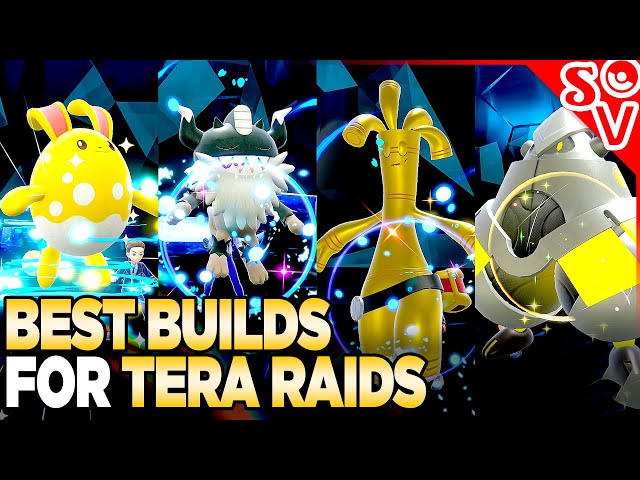 The BEST Builds for Tera Raids in Pokemon Scarlet and Violet