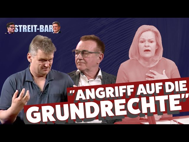 Reden was wir wollen: gegen Faesers Sprechverbote | Streit-Bar mit Frank Wahlig und Martin Schwab