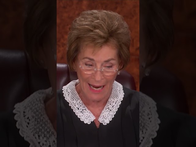 Don’t get cute with Judge Judy! #shorts