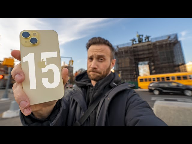 Apple iPhone 15 Real-World Test (Day in the Life Review)