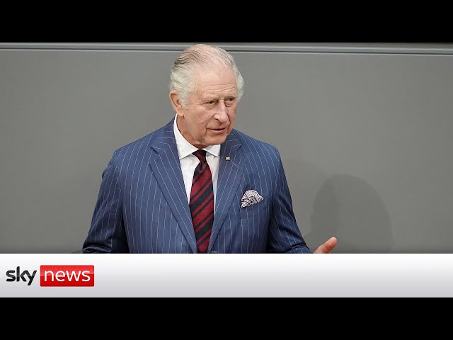 King Charles delivers historic speech to German parliament