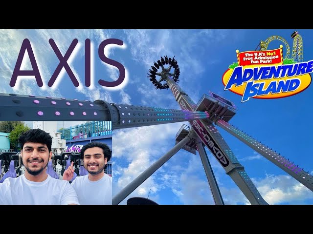 Axis On Ride POV - Adventure Island 🏝️ Southend | Axis (Adventure Island) Off & On Ride Footage